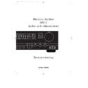 Harman Kardon AVR 11 (serv.man2) User Manual / Operation Manual