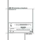 avr 135 (serv.man9) user manual / operation manual