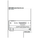avr 3000 (serv.man10) user manual / operation manual