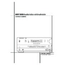 Harman Kardon AVR 5000 (serv.man11) User Manual / Operation Manual