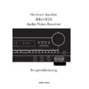 Harman Kardon AVR 65 User Manual / Operation Manual