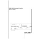 Harman Kardon CDR 20 (serv.man2) User Manual / Operation Manual