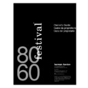 festival 60 (serv.man8) user manual / operation manual