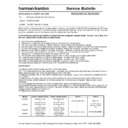 Harman Kardon FL 8550 (serv.man3) Service Manual / Technical Bulletin