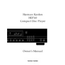 Harman Kardon HD 740 (serv.man4) User Manual / Operation Manual
