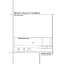 hk 675 (serv.man10) user manual / operation manual