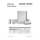 Harman Kardon HKTS 7 Service Manual