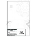JBL ATX 100S User Manual / Operation Manual