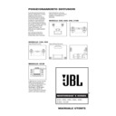 JBL E 100 (serv.man7) User Manual / Operation Manual