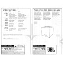 JBL PB 10 (serv.man2) User Manual / Operation Manual