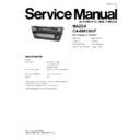 ca-dm1390f service manual