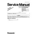 kx-mc6020ru, kx-fap317a, kx-fab318a service manual / supplement