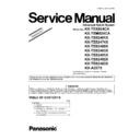 Panasonic KX-TES824CA, KX-TEM824CA, KX-TE82461X, KX-TE82474X, KX-TE82480X, KX-TE82483X, KX-TE82491X, KX-TE82492X, KX-TE82493X, KX-A227X (serv.man3) Service Manual / Supplement