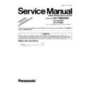 Panasonic KX-TVM200BX, KX-TVM204X, KX-TVM296X (serv.man11) Service Manual / Supplement