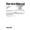 Panasonic KX-TVM50BX, KX-TVM502X, KX-TVM524X, KX-TVM594X, KX-TVM296X (serv.man8) Service Manual / Supplement