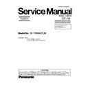 Panasonic CF-18 (serv.man3) Simplified Service Manual