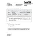 Panasonic PLC-XF45 (serv.man7) Service Manual / Other