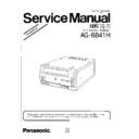 Panasonic AG-6841H Simplified Service Manual