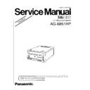 Panasonic AG-6851HP Simplified Service Manual