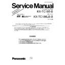 Panasonic KX-TC185-B, KX-TC186LB-B Service Manual / Supplement