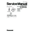 kx-tg6451cat, kx-tga641rut service manual