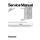 Panasonic KX-TS2365RUB, KX-TS2365RUW, KX-TS2365CAB, KX-TS2365CAW, KX-TS2365UAB, KX-TS2365UAW, KX-TS2363RUW, KX-TS2363CAW, KX-TS2363UAW Service Manual / Supplement