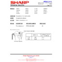 Sharp AH-X13 (serv.man19) Service Manual / Technical Bulletin