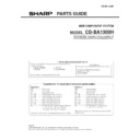 Sharp CD-BA1300 (serv.man4) Service Manual / Parts Guide