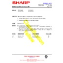 Sharp CD-BA2000 (serv.man14) Service Manual / Technical Bulletin