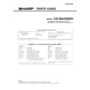 Sharp CD-BA2000 (serv.man3) Service Manual / Parts Guide