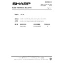 Sharp CD-C471H (serv.man22) Service Manual / Technical Bulletin