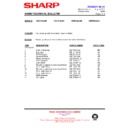 Sharp CD-CH1500 (serv.man11) Service Manual / Technical Bulletin