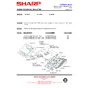 Sharp XL-1100 (serv.man16) Service Manual / Technical Bulletin