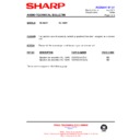 Sharp XL-1100 (serv.man17) Service Manual / Technical Bulletin