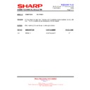 Sharp XL-HP434 (serv.man12) Service Manual / Technical Bulletin