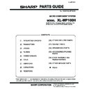 Sharp XL-MP100H (serv.man2) Service Manual / Parts Guide