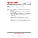 Sharp BD-HP35S (serv.man10) Service Manual / Technical Bulletin