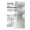 Sharp DV-NC100H (serv.man8) User Manual / Operation Manual