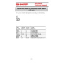 Sharp CABLES (serv.man4) Service Manual / Specification