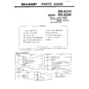 Sharp ER-A310 (serv.man5) Service Manual / Parts Guide