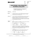 Sharp ER-A460 (serv.man10) Service Manual / Technical Bulletin