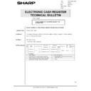 Sharp ER-A460 (serv.man14) Service Manual / Technical Bulletin