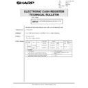 Sharp ER-A460 (serv.man15) Service Manual / Technical Bulletin