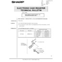 Sharp ER-A460 (serv.man18) Service Manual / Technical Bulletin