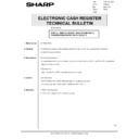 Sharp ER-A460 (serv.man19) Service Manual / Technical Bulletin