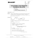 Sharp ER-A460 (serv.man22) Service Manual / Technical Bulletin