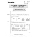 Sharp ER-A460 (serv.man23) Service Manual / Technical Bulletin