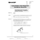 Sharp ER-A460 (serv.man9) Service Manual / Technical Bulletin
