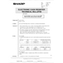 Sharp ER-A610 (serv.man20) Service Manual / Technical Bulletin