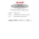 Sharp GENERAL (serv.man44) Service Manual / Technical Bulletin